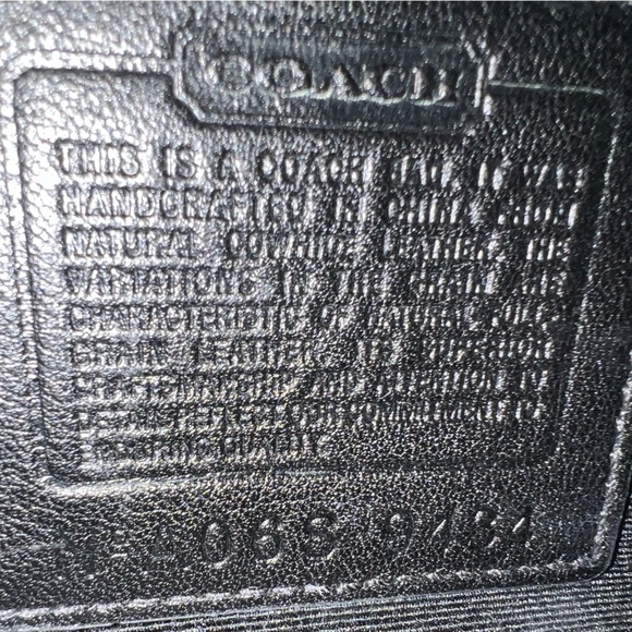 Coach classic black purse - Picture 7 of 7